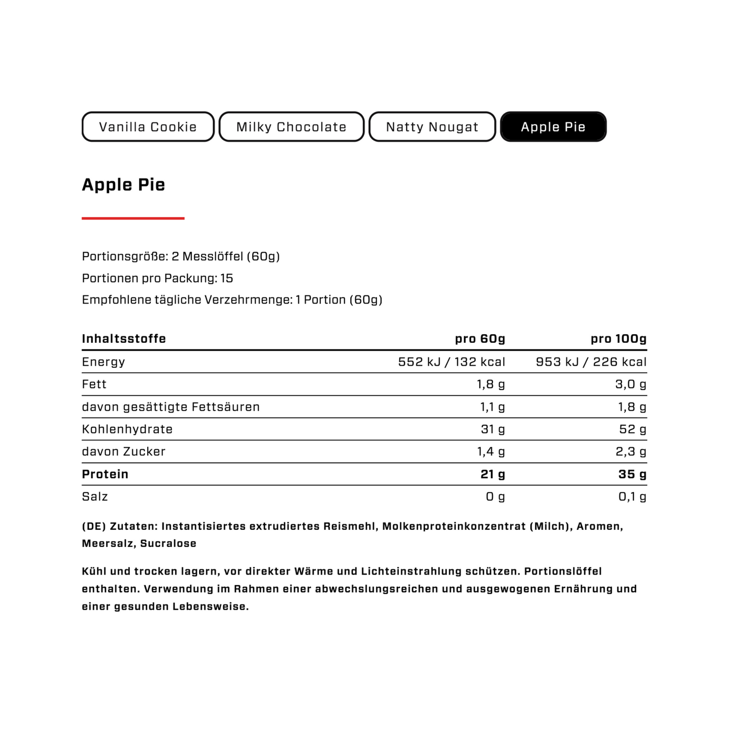 VAST Rice+Whey 900g