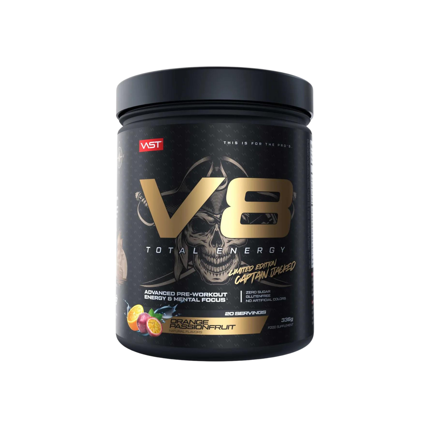 VAST V8 Total Energy (Pre Workout Booster) 314g