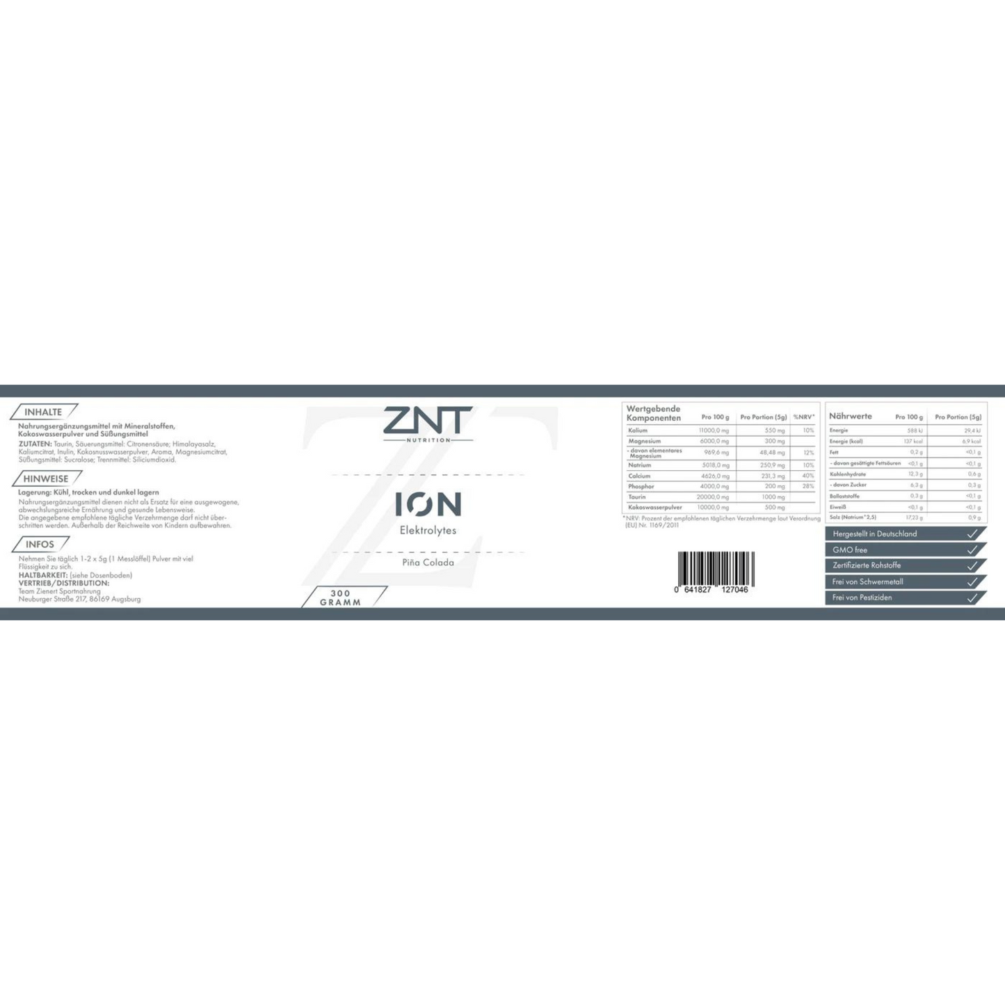 ZNT Ion Electrolytes+ 300g