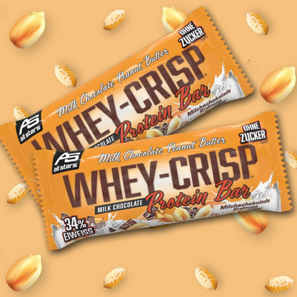 ALL STARS Whey-Crisp Protein Riegel 50g