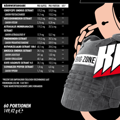 BIG ZONE Kidney+ 180 Kapseln