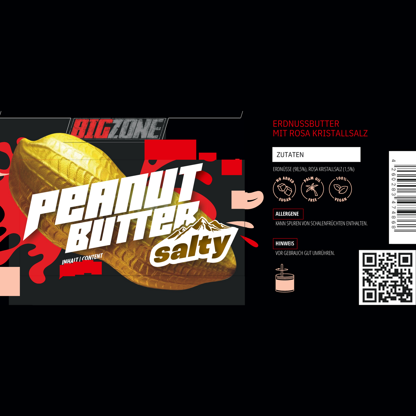 BIG ZONE Peanut Butter 1000g