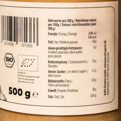 KORO Bio Erdnussmus 500g