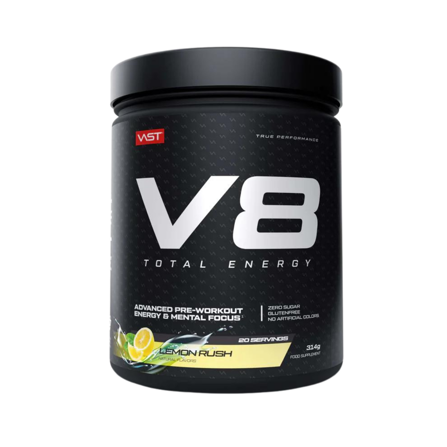 VAST V8 Total Energy (Pre Workout Booster) 314g