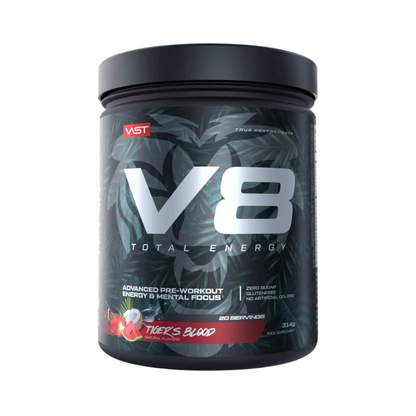 VAST V8 Total Energy (Pre Workout Booster) 314g